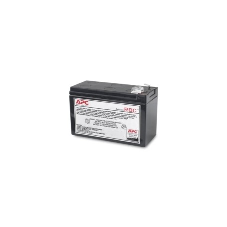 APC RBC110  Replacement Battery Cartridge, VRLA battery, 7Ah, 12VDC, 2-year warranty
