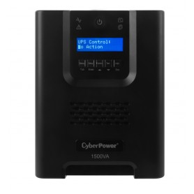 CyberPower Smart Application LCD AVR Sinewave UPS 1500VA Tower 8OUT 5-15R 15A 3-Year
