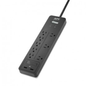 APC PH8U2 Home Office SurgeArrest 8 Outlets 2 USB