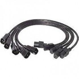 APC AP9890 2ft Power Cord Kit (5 ea), C13 to C14, 0.6m