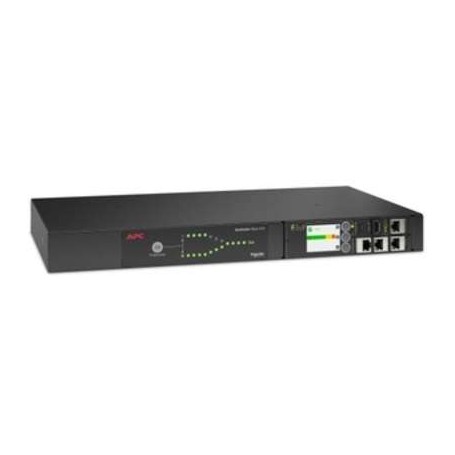APC AP4423A  Rack Ats, 230V, 16A, C20 In, (8) C13 (1) C19 Out