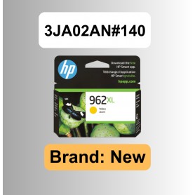 HP 3JA02AN 962XL Yellow High-yield Ink Cartridge | Works with HP OfficeJet 9010 Series