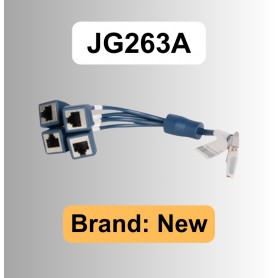 HPE JG263A X260 Mini D-28 to 4-RJ45 0.3M Router Cable
