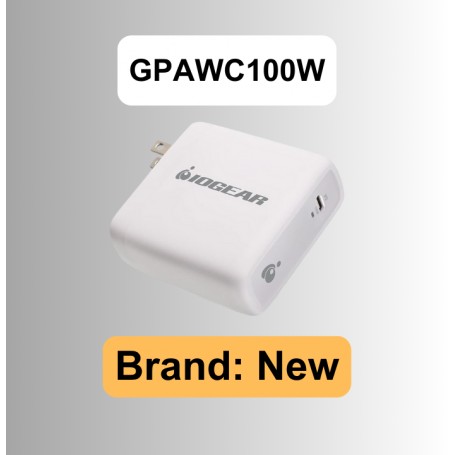 iogear GPAWC100W mobile device charger White Indoor