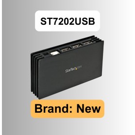 StarTech.com ST7202USB 7 Port USB 2.0 Hub - Hub - 7 Ports - Hi-Speed USB