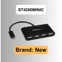 StarTech.com ST4200MINIC 4 Port USB C Hub - Mini Hub - USB-C to 4x USB-A - USB 2.0 Hub