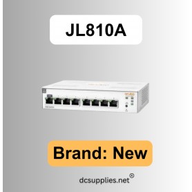 HPE Aruba JL810A Instant On 1830 8-Port Gb Smart Switch | Fanless | US Cord