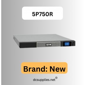 Eaton 5P750R UPS 750VA 600W 120V True Sine Wave 1U Rackmount UPS Network Card Optional