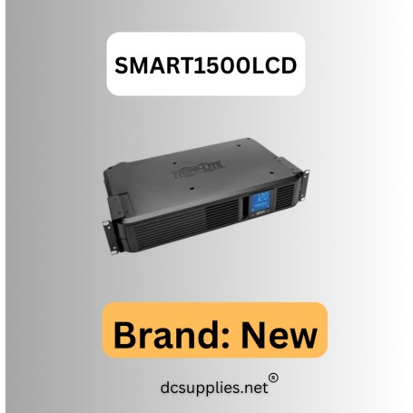 Tripp Lite SMART1500LCD SmartPro 1500VA UPS Backup, AVR, 8 Outlets, 900W, 120V, LCD, USB, DB9