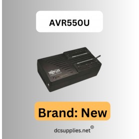 Tripp AVR550U Lite AVR 550VA UPS 120V Line-Int 8-Outlets 5-15R Tel USB $100K Ins