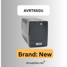 Tripp AVRT650U Lite 650VA 480W UPS Tower Battery Back Up Desktop AVR 120V USB
