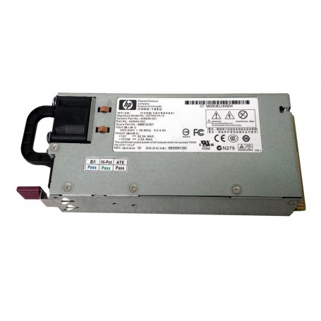 HP 449838-001 750W Hot-Pluggable, Redundant AC Power Supply for ProLiant DL180/DL185 G5 Server
