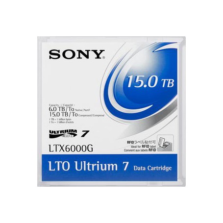 Sony LTX6000G LTO 7 Ultrium Data Cartridge Tape