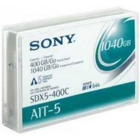 Sony SDX5400C AIT-5 Backup Tape Cartridge 400 GB/1040 GB
