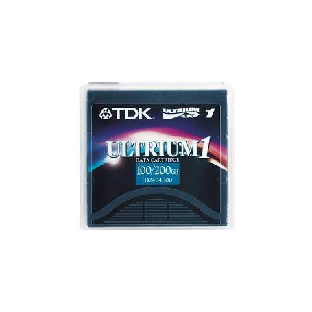 TDK D2404-100 LTO-1 Backup Tape Cartridge 100/200 GB