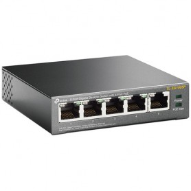 TP-LINK TL-SG1005P 5-Port Gigabit Desktop Switch with 4-Port PoE+