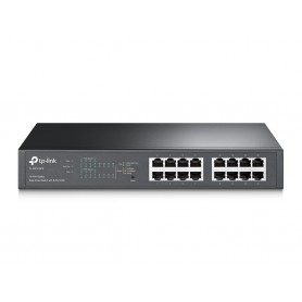 TP-LINK TL-SG1016PE 16-Port Gigabit Easy Smart Switch with 8-Port PoE+