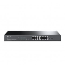 TP-LINK TL-SG2218 JetStream 16-Port Gigabit Smart Switch with 2 Gigabit SFP Slots