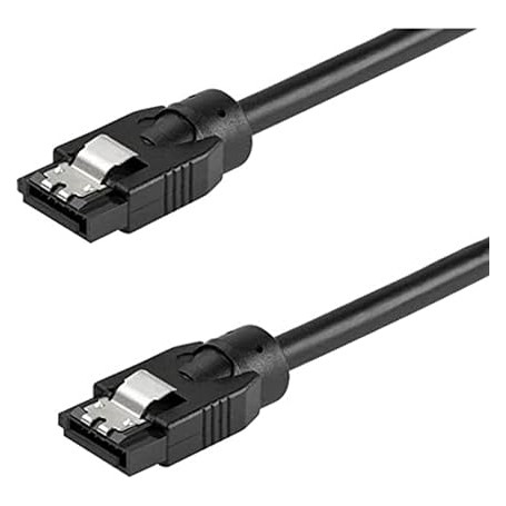 StarTech SATRD30CM.com 0.3 m Round SATA Cable - Latching Connectors - 6Gbs SATA Cable