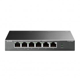 TP-LINK TL-SF1006P 6-Port 10/100 Mbps Desktop Switch with 4-Port PoE+