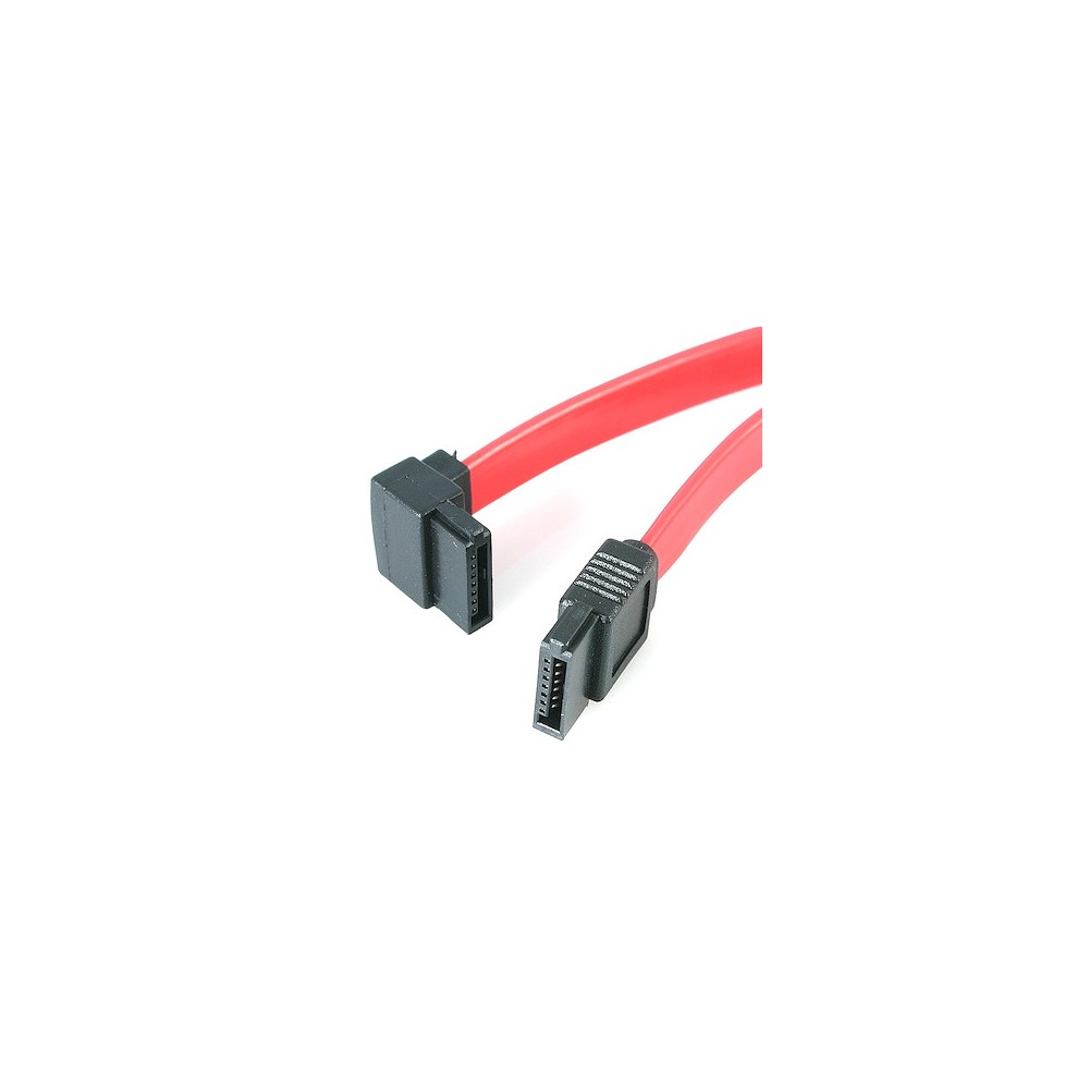 12in SATA to Left Angle SATA Serial ATA Cable