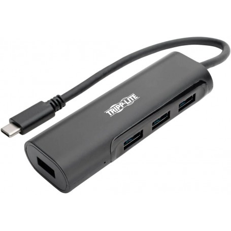 Tripp Lite U460-004-4AB 4-Port USB 3.1 Hub, 4x USB-A, Thunderbolt - Black
