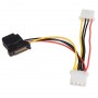 StarTech LP4SATAFM2L  SATA to LP4 Power Cable Adapter with 2 Additional LP4