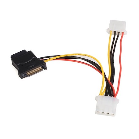 StarTech LP4SATAFM2L  SATA to LP4 Power Cable Adapter with 2 Additional LP4