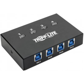 Tripp Lite U359-004 4-Port USB 3.0 Peripheral Sharing Switch - SuperSpeed