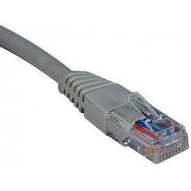 Tripp Lite N002-050-GY 50ft Cat5e 350MHz Strain-relief Molded Patch Cable RJ45 M/M Gray