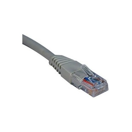 Tripp Lite N002-050-GY 50ft Cat5e 350MHz Strain-relief Molded Patch Cable RJ45 M/M Gray