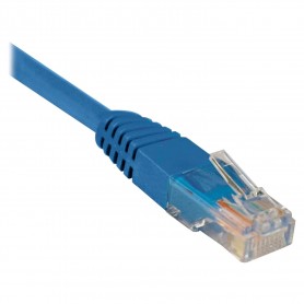 Tripp Lite N002-010-BL 10ft Cat5e 350MHz Strain-relief Molded Patch Cable RJ45 M/M Blue