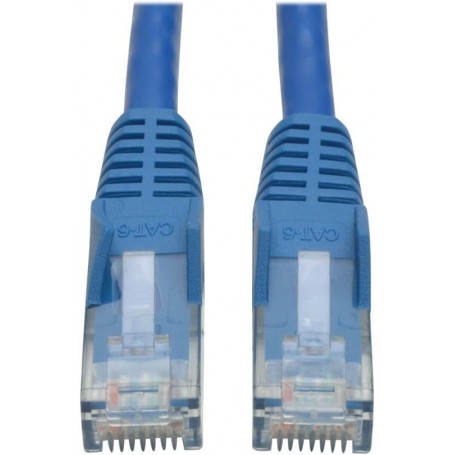 Tripp Lite N201-050-BL 50ft Blue Cat6 Gigabit Snagless Molded Patch Cable RJ45 M/M