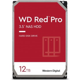 Western Digital WD121KFBX 12TB WD Red Pro NAS Internal Hard Drive HDD - 7200 RPM, SATA 6 Gb