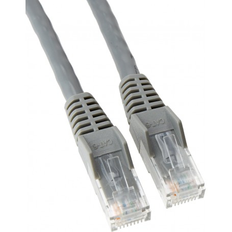 Tripp Lite N201-050-GY 50ft Gray Cat6 Gigabit Snagless Molded Patch Cable RJ45 M/M