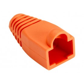 Black Box FMT736 Snagless Cable Boot - Orange, 50-Pack