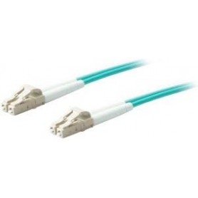 AddOn ADD-LC-LC-1M5OM4 1M Lomm OM4 Fiber Optic Male LC/LC 50/125 Duplex Aqua Cable