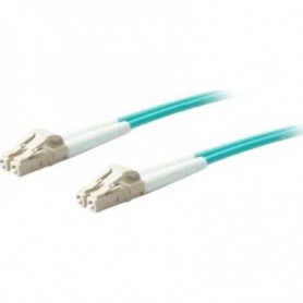AddOn ADD-LC-LC-3M5OM3 3M 10GB Lomm Fiber Optic Patch Cable OM3 Duplex LC/LC 50/125 Aqua