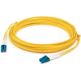 Add-On ADD-LC-LC-1M9SMF Computer 1m Single-Mode Fiber Duplex LC/LC OS1 Yellow Patch Cable