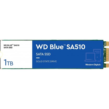 Western Digital WDS100T3B0B WD Blue SA510 SATA SSD M.2 2280 1TB