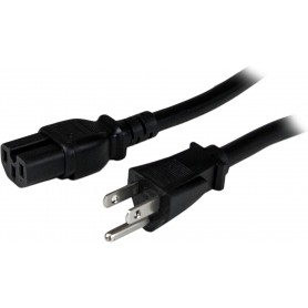 StarTech.com PXT515C158 Heavy Duty 14 AWG Computer Power Cord - NEMA5-15P to C15