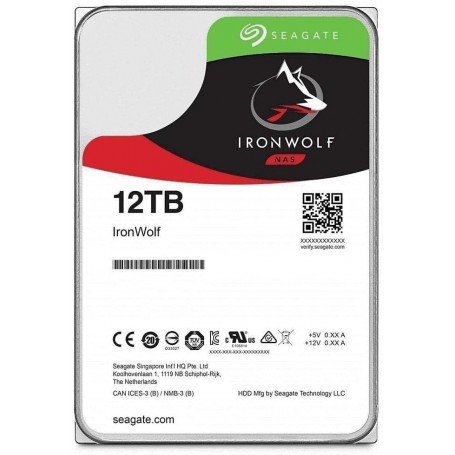 Seagate ST12000VN0008 12TB IronWolf 3.5" Internal NAS Drive