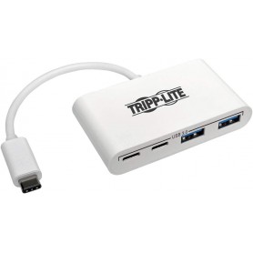 Tripp Lite U460-004-2A2C 4-Port USB 3.1 Gen 1 Portable Hub USB-C to x2 USB-A and x2 USB-C