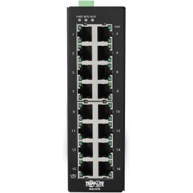 Tripp Lite NGI-S16 Industrial Gigabit Ethernet Switch 16 Port Managed DIN Mount