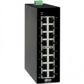 Tripp Lite NGI-U16 16-Port Unmanaged Industrial Gigabit Ethernet Switch - 10/100/1000 Mbps, DIN Mount