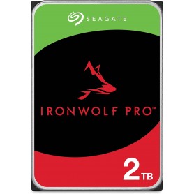Seagate ST2000NT001 Iron Wolf Pro, 2 TB, Enterprise NAS Internal HDD CMR 3.5 Inch SATA 6 Gb