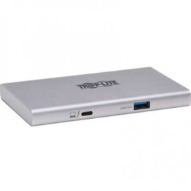 Tripp Lite MTB4-HUB3-01 Thunderbolt 3 Hub 4-Port 8K 2x 4K 60Hz USB-A 100W Charging Gray