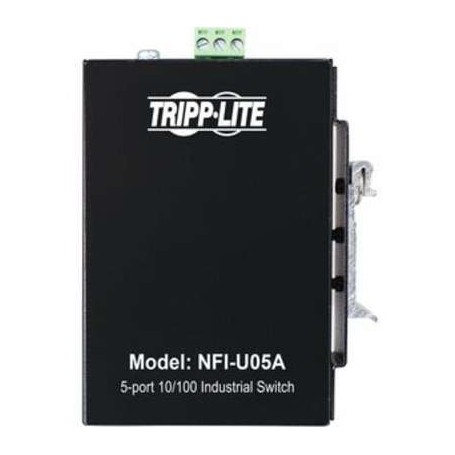 Tripp Lite NFI-U05A Industrial Ethernet Switch 5-Port Unmanaged- 10/100 Mbps DIN Mount