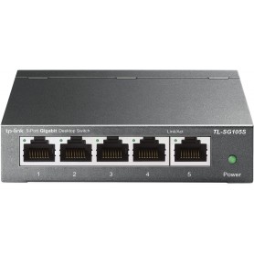 TP-Link TL-SG105S 5 Port Gigabit Ethernet Switch Desktop/Wall-Mount