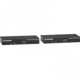 Black Box KVXLCDP-100 KVM Extender Catx - 4K SH DP USB 2.0 Serial Audio Local Video